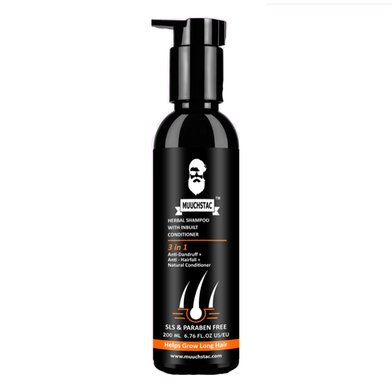 Muuchstac Herbal Shampoo With Inbuilt Conditioner (200 ml) image