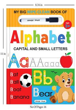My Big Wipe And Clean Book of Alphabet image