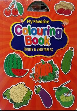 My Favourite Colouring Book Fruits and Vegetables image