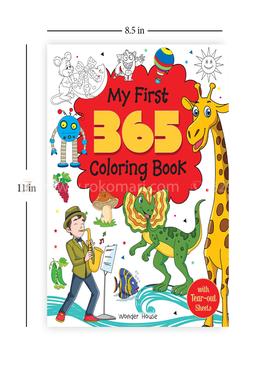 My First 365 Coloring Book