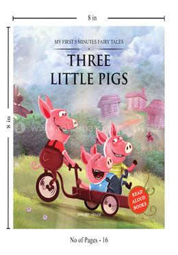 My First 5 Minutes Fairy Tales Three little pigs image