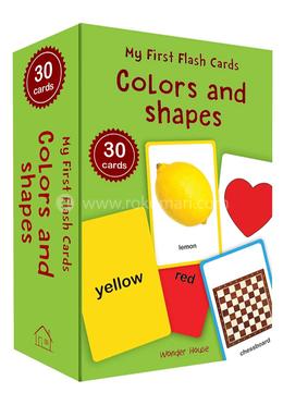 My First Flash Cards Colors and Shapes - 30 cards image