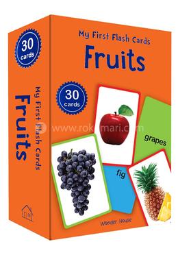 My First Flash Cards Fruits - 30 cards image