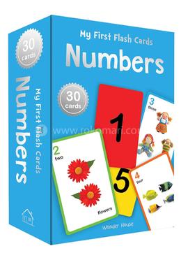 My First Flash Cards Numbers - 30 cards image
