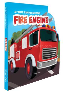 My First Shaped Board Books For Children Transport Fire Engine image