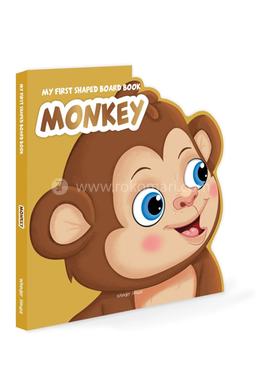 My First Shaped Board book - Monkey image