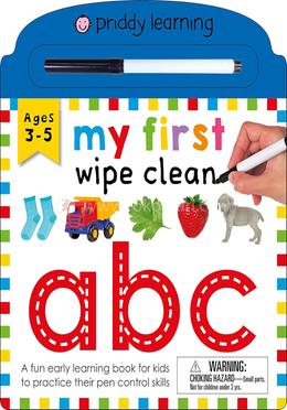My First Wipe Clean : ABC image