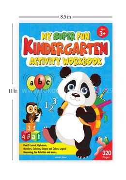 My Super Fun Kindergarten Activity Workbook for Children image