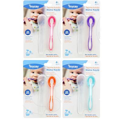 Mycey Weaning Spoon with Carrying Case (Any Color) image