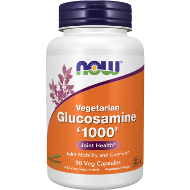 NOW Foods Glucosamine 1000 Vegetarian 90 Veg Capsules -522714089 image