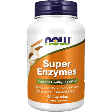 NOW Super Enzymes 90 capsules image