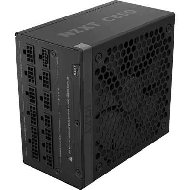 NZXT C850 850 Watt 80 Plus Gold ATX 3.1 Full-Modular Power Supply - Black image