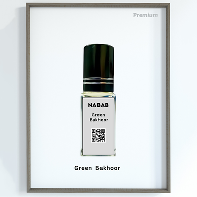 Nabab Green Bakhoor Attar 3.5 ml image