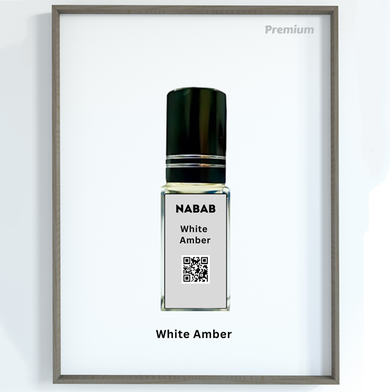 Nabab White Ambe Attar 3.5 ml image