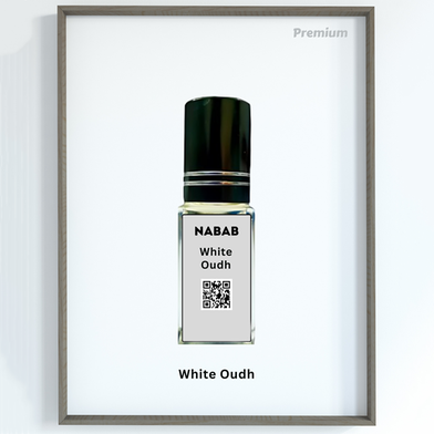 Nabab White Oudh Attar 3.5 ml image