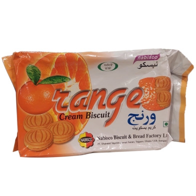 Nabisco Orange Cream Biscuit 260 gm image