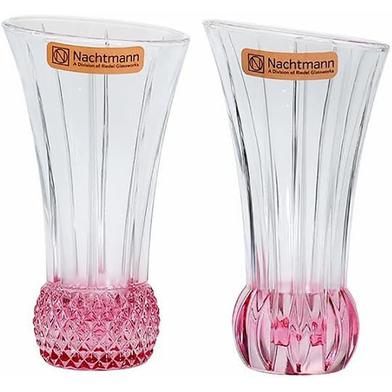 Nachtmann Crystal Spring Flower Vase 2 pcs set Pink - 103593 image