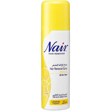 Nair Lemon Fra. Hair Removal Spray With Baby Oil 200 ml image