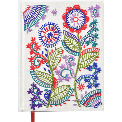 Nakshi Notebook White 2 Ful- NB-N-C-86-1019 image