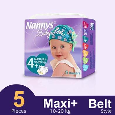 Nannys Baby Love Belt System Baby Diaper F(Maxi plus) (10-20kg) (5pcs) image