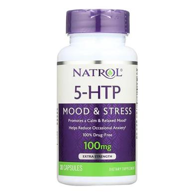 Natrol 5-HTP 100gm –30 Capsules image