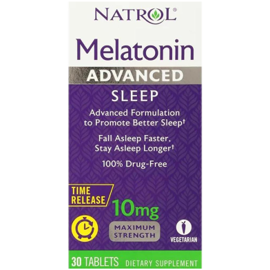 Natrol Advanced Sleep Melatonin 10mg - 100 Counts image