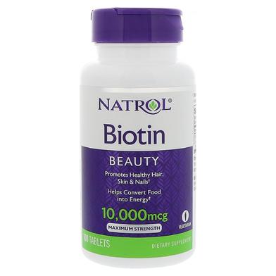 Natrol Biotin 10000 mcg - 100 Counts image