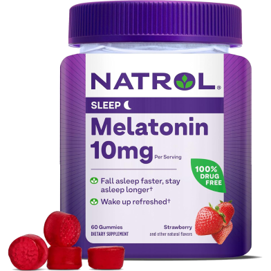 Natrol Melatonin 10 mg 60 Gummies image