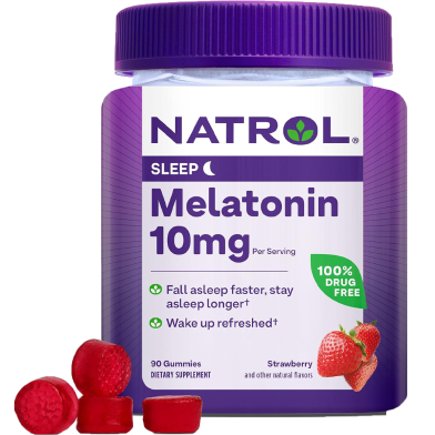 Natrol Melatonin 10 mg 90 gummies image