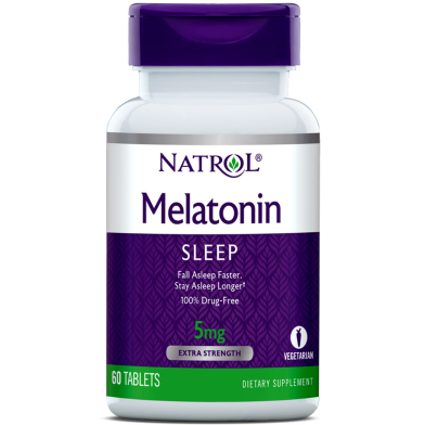 Natrol Melatonin Sleep 5mg - 60 Tablets image