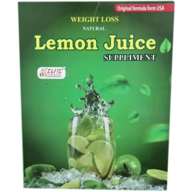 Natural Weight Loss Lemon Juice Suppliment For Slim Body - 120 gm image