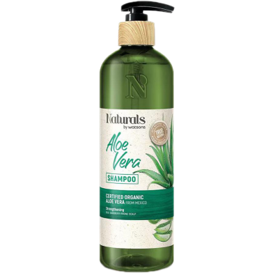 Naturals By Watsons Aloe Vera Strength. Shampoo Pump 490 ML image