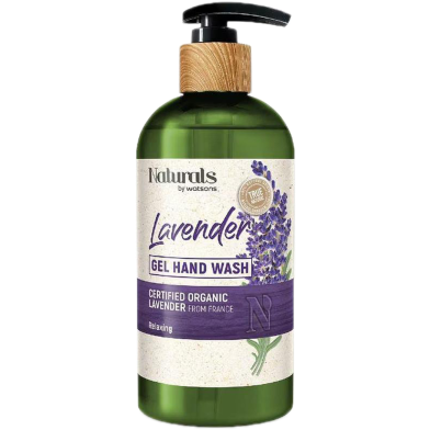 Naturals By Watsons Lavender Gel Hand Wash Pump 400 ML image