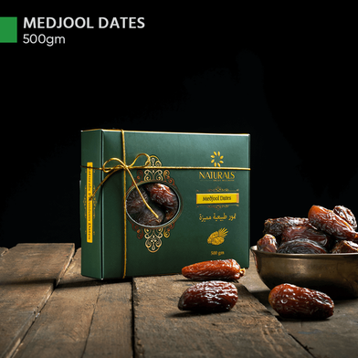 Naturals Medjool Dates (Medjool Khejur) - 500 gm image