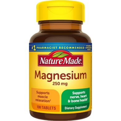 Nature Made Calcium Magnesium and Zinc with Vitamin D3 100 Tablets image