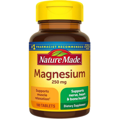 Nature Made Magnesium 250 mg - 100 Tablets image