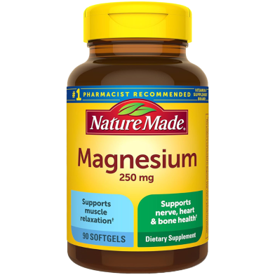 Nature Made Magnesium 250mg 90 Softgels image