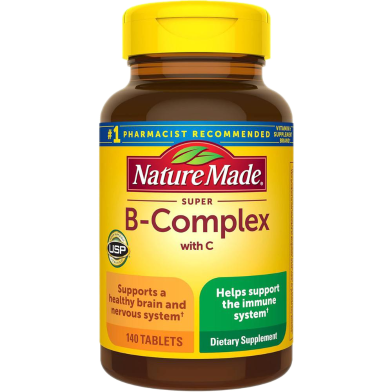 Nature Made Super B Complex with Vitamin C – 140 Tablets image