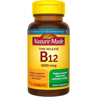 Nature Made Vitamin B12 1000 mcg - 75 Tablets image