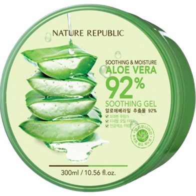 Nature Republic Aloe Vera 92 Percent Soothing Gel 300ml image