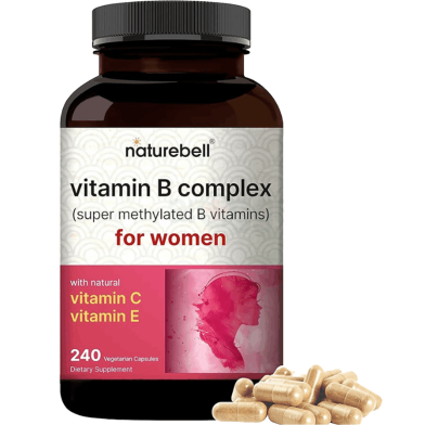 Naturebell Vitamin B Complex for Women 240 Capsules image