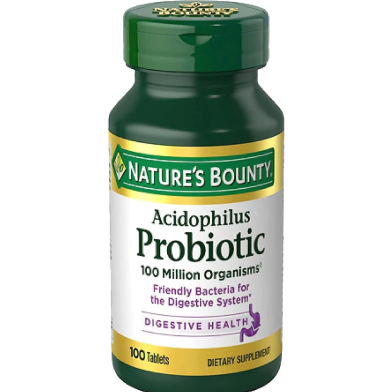 Nature’s Bounty Acidophilus Probiotic Tablets 100 Ct image