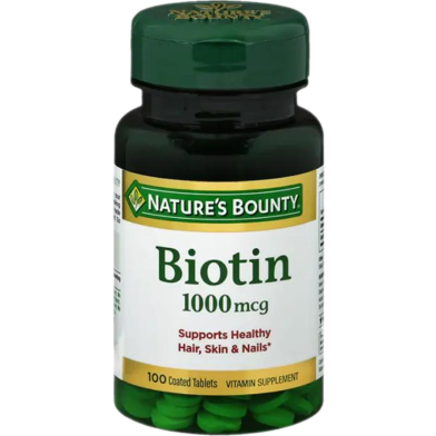 Nature’s Bounty Biotin 1000mcg image