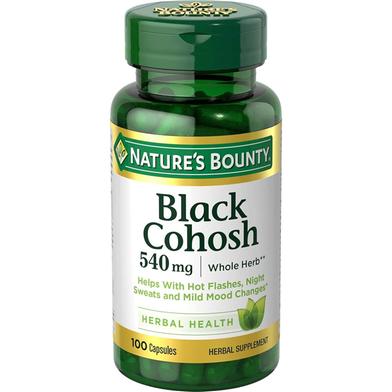 Nature's Bounty Black Cohosh 540 mg - 100 Capsules image