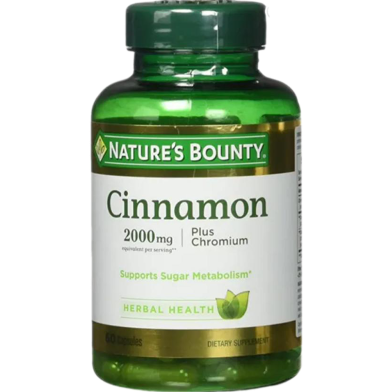 Nature’s Bounty Cinnamon 2000mg Plus Chromium image