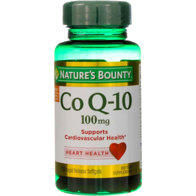 Nature’s Bounty CoQ10 100 mg 75 Softgels image