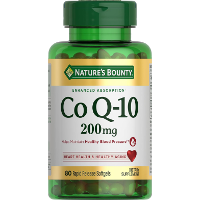 Nature’s Bounty Co Q-10 200 mg 80 Rapid Release Softgels image