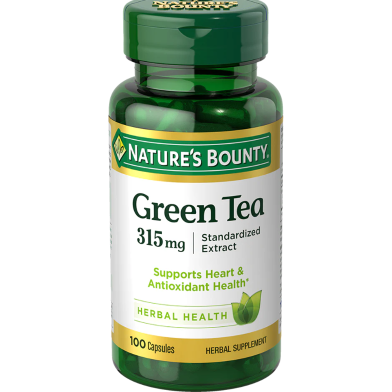 Nature’s Bounty Green Tea Extract 315 mg 100 Capsules image