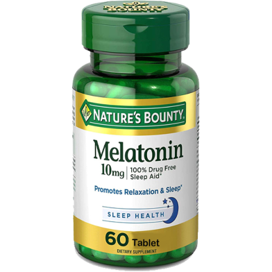 Nature’s Bounty Melatonin 10 mg 60 Tablet image