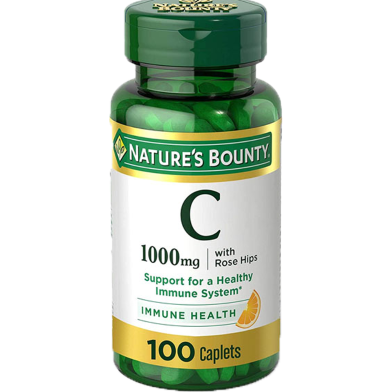 Nature’s Bounty Pure Vitamin C 1000 mg 100 Tablets image